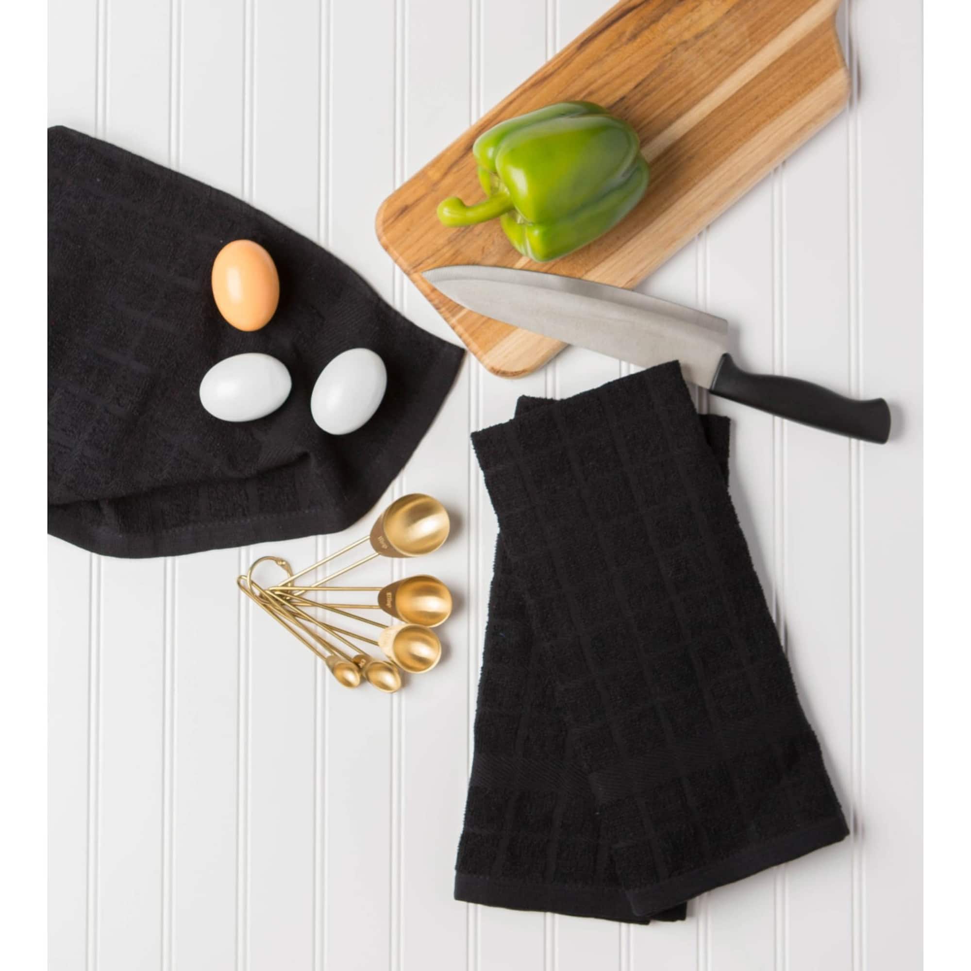 DII® Windowpane Terry Dish Towels